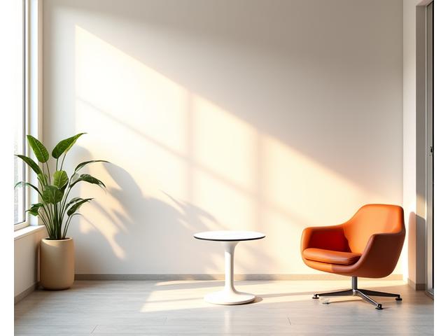 Bomi Routine 강남 오피스의 깔끔하고 현대적인 상담 공간