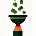 유사한 작업들을 묶어서 처리하는 모습을 상징하는 아이콘